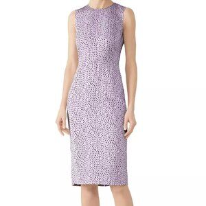 $398 Diane Von Furstenberg Midi Dress Womens 12 Cocktail Party Chic Elegant
